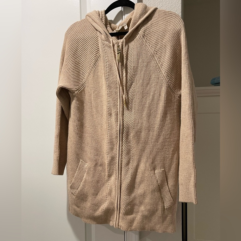Soft Surroundings Cream Knit Cardigan